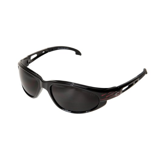 BLK FLAME/SMOKE DAKURA SAFETY GLASSES